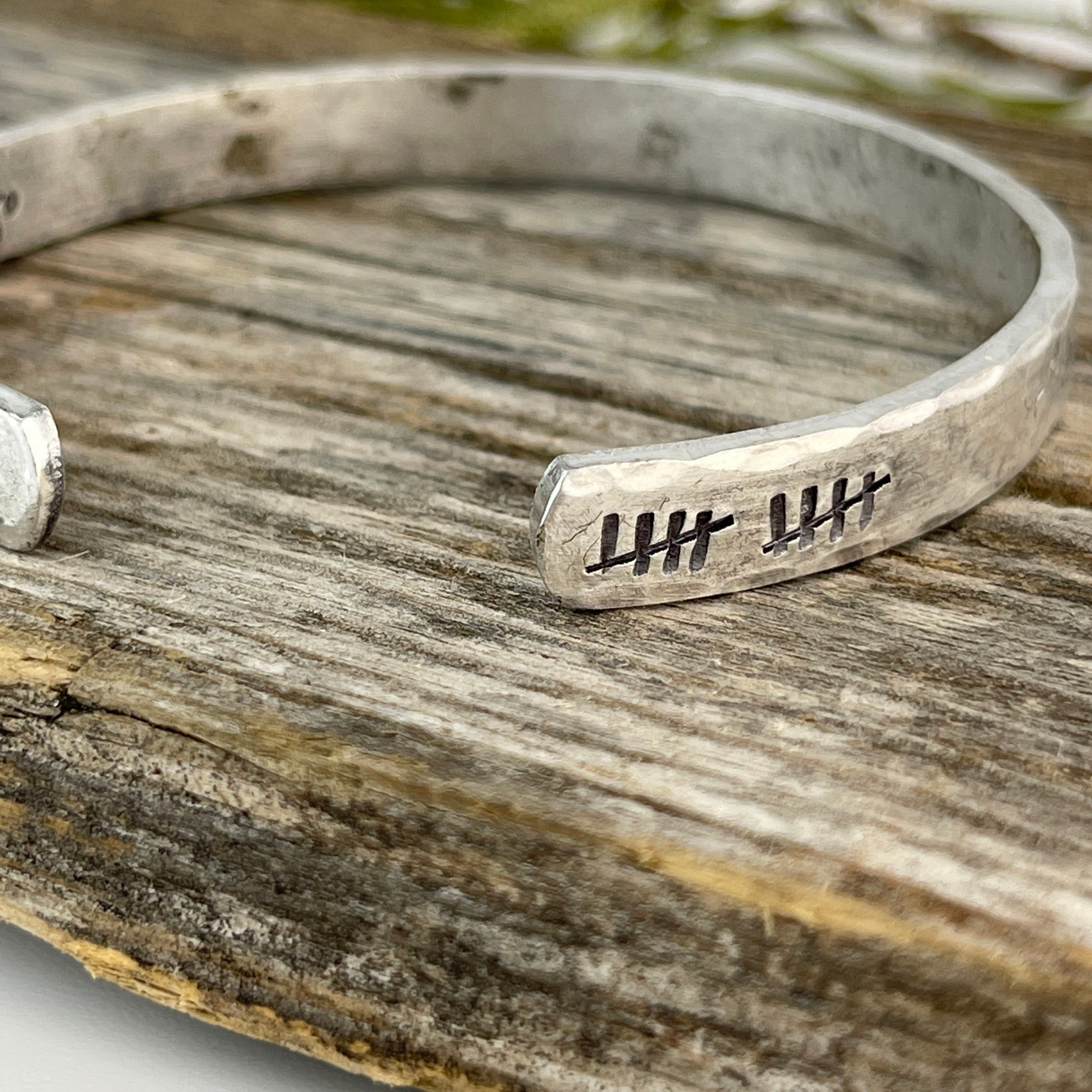 10 Year Anniversary Gift for Wife, 10 year tally, Aluminum Anniversary