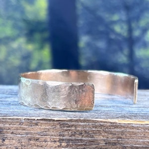 8th Anniversary gift for women, Bronze Anniversary Present, 8 years, Bronze Bracelet, Tally Marks image 4