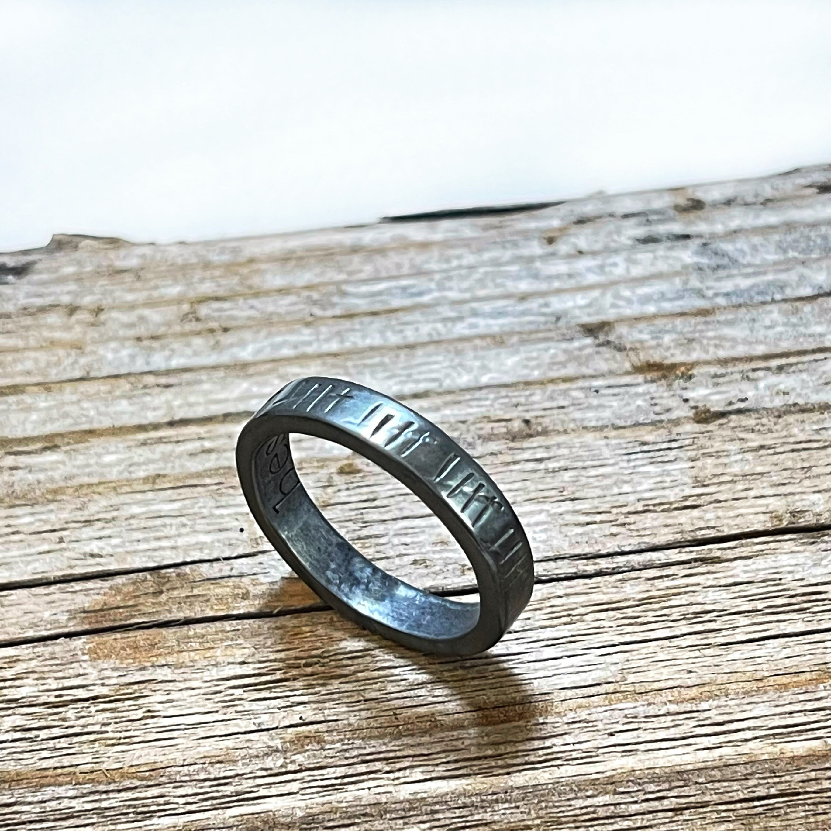 25th Anniversary Sterling Silver Ring Personalized Etsy