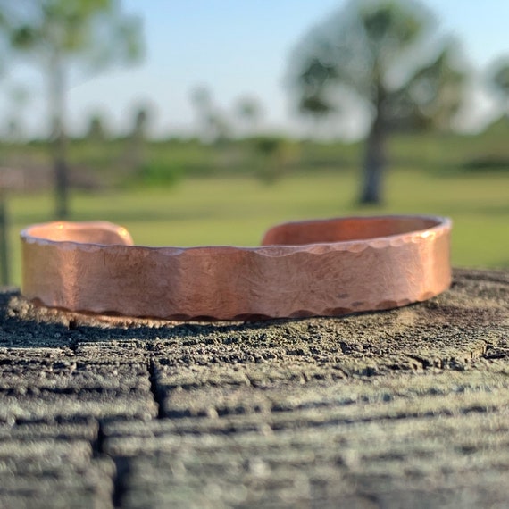 Personalized Bracelet for Men Mens Copper Bracelet Copper