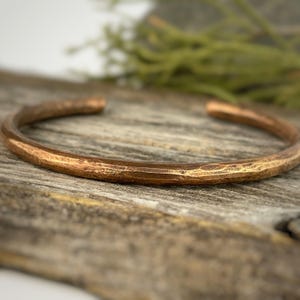 19th Anniversary gift for women, Bronze Anniversary Present, 19 years, Bronze Bracelet, Tally Marks Bild 3