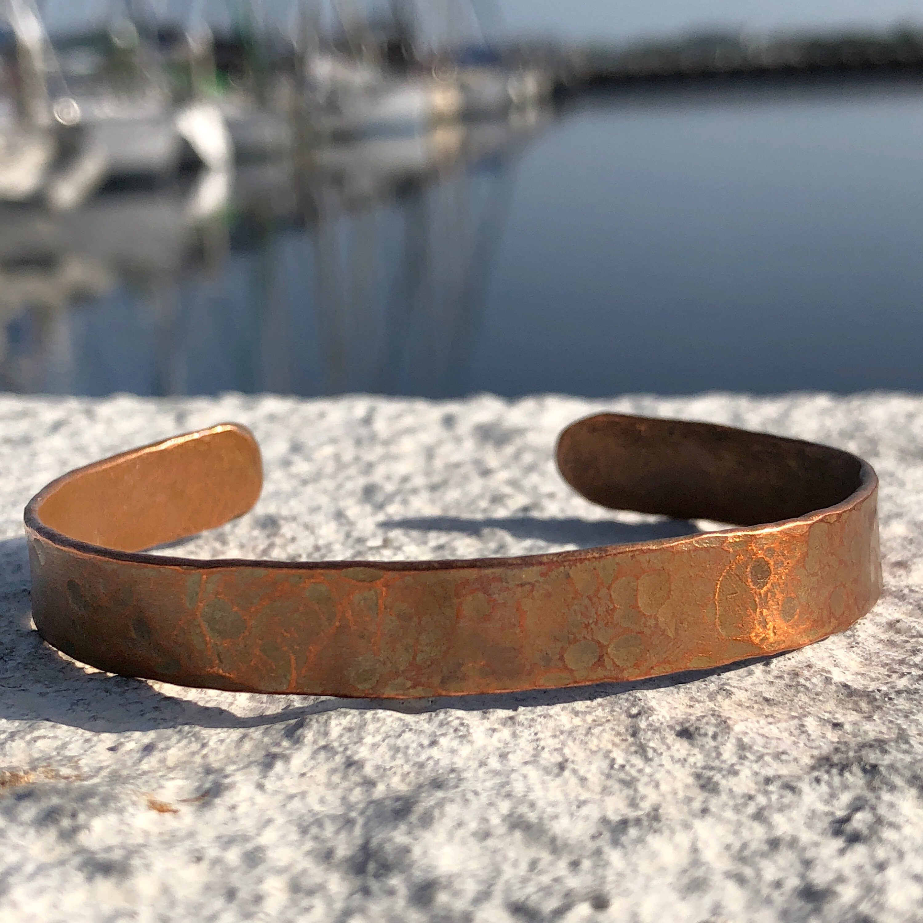 Engraved Copper Bracelet Personalized Bracelet Unisex Copper Bracelet…