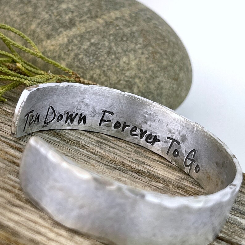 10 Year Anniversary Gift for Husband 10 Year Tally Aluminum Etsy