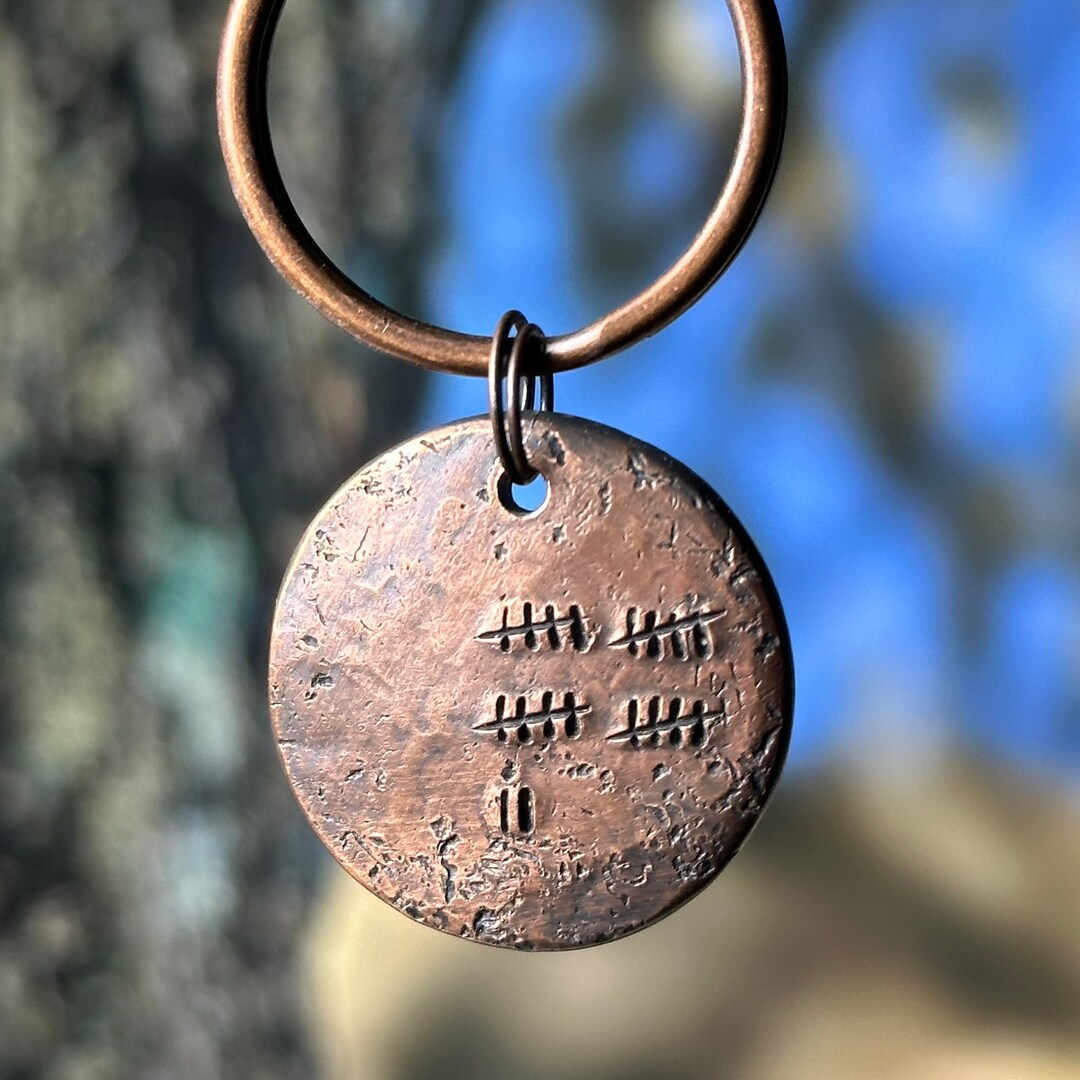 22nd Wedding Anniversary Present, Custom Copper Anniversary Keychain, 22nd Anniversary Gift Etsy