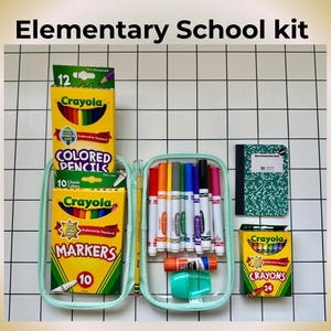 Elementary School Child Gift/ First Day of School Gift/ Pencil case/ Viral pencil box