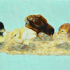 Four Chicks - Original
