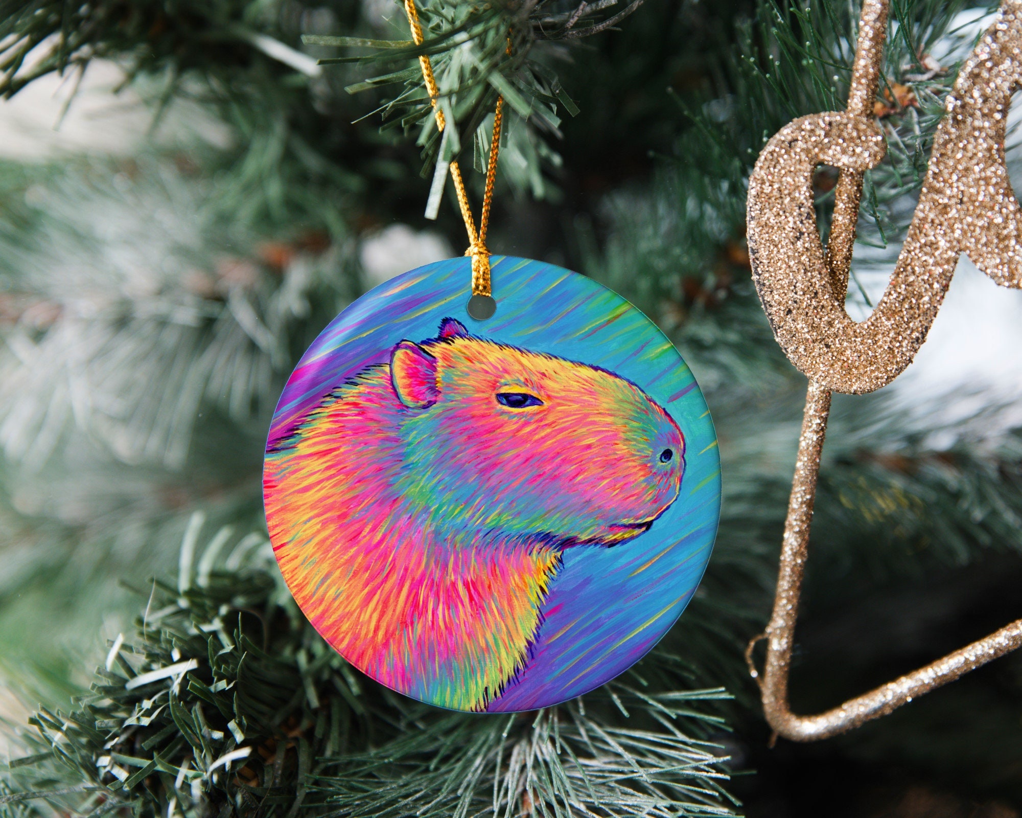 Capybara Ornament 