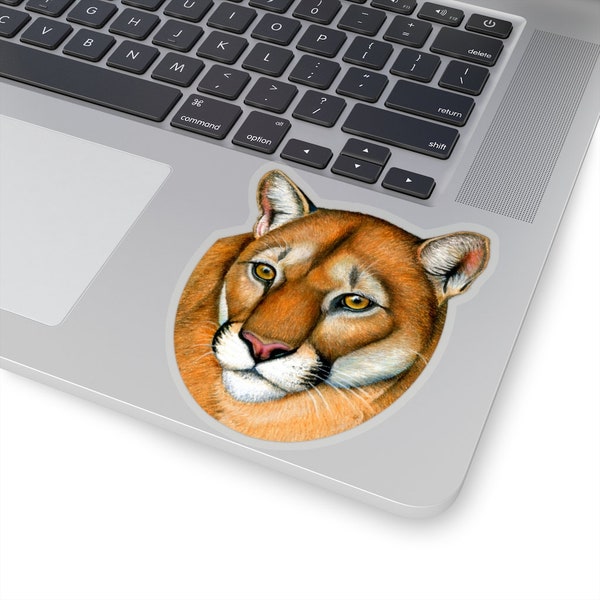 Cougar Mountain Lion Wild Cat Vinyl Stickers