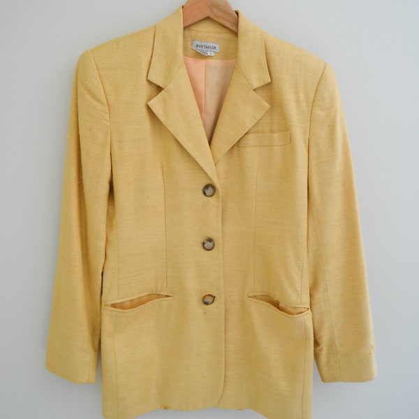 Yellow Blazer Etsy