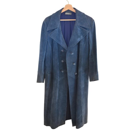 Loewe Brick Suede Trench Coat