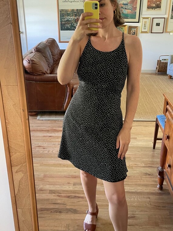 Black & White Polka Dot Dress