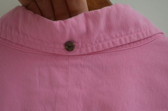 Vintage Ralph Lauren Button Down Pink Size Medium - image 6