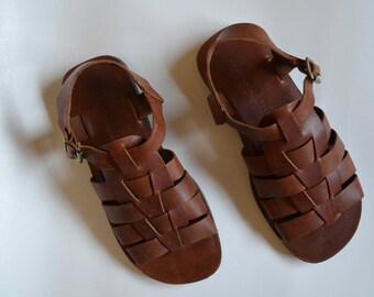 Dr Martens 8064 Fisherman Sandal Leather Mary Janes Made in  display picture 3