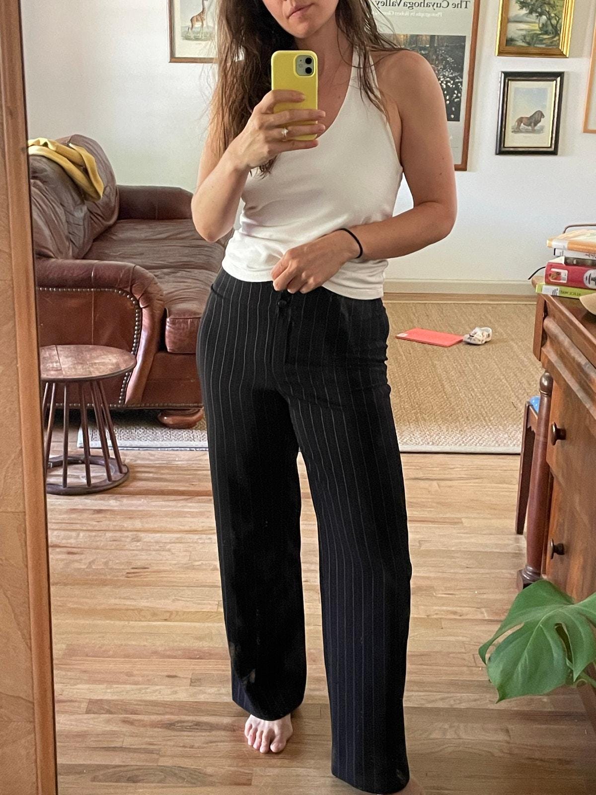 Wide Leg Armani Pants - Etsy