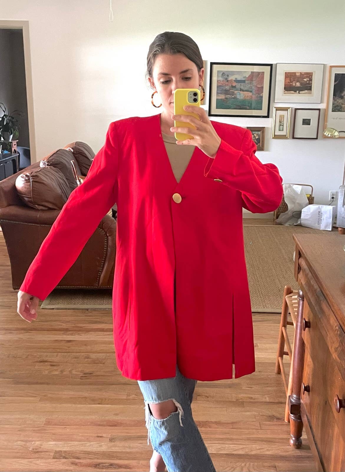 Dior red blazer - Etsy 日本