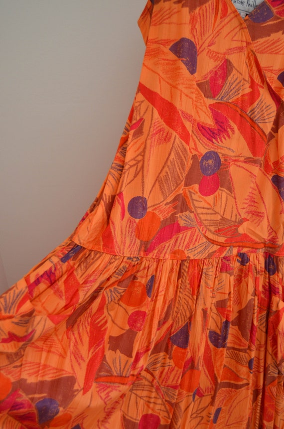 Vintage Nicole Miller Floral Sundress - image 5