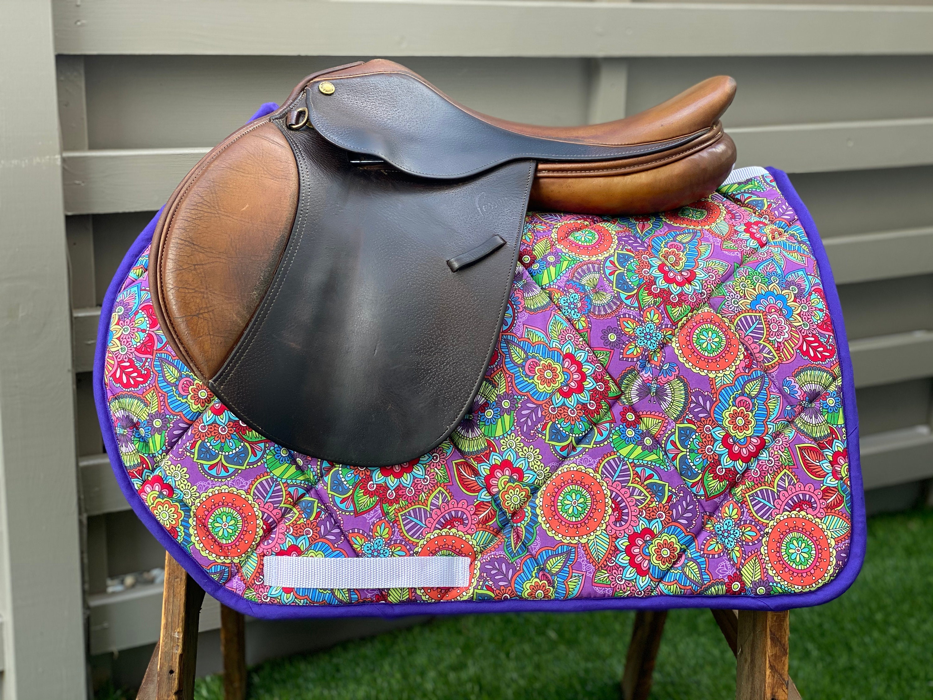 Saddle Pad-Paisley Anglais