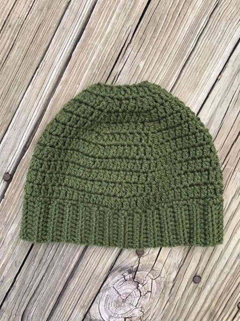 Messy Bun or Ponytail Hat