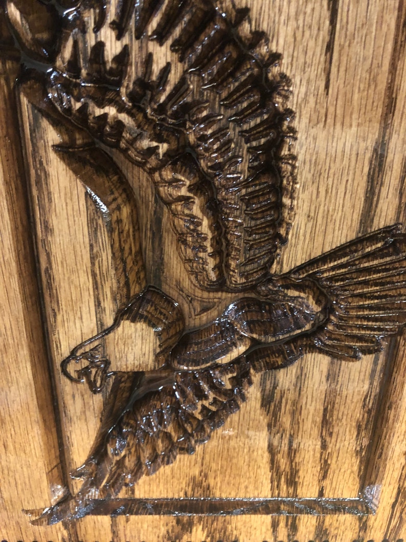 Bald Eagle Cribbage Board. Personalized Gift Cribbage board. Etsy