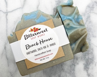 BEACH HOUSE Soap Natural Handmade Vegan Beach Soap