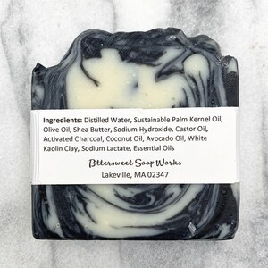 TEA TREE & PEPPERMINT Soap Natural Vegan Tea Tree Peppermint Essential Oil Soap image 5