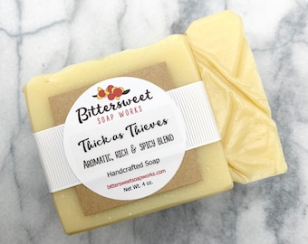 THICK AS THIEVES Soap Natural Handmade Vegan Thieves Soap