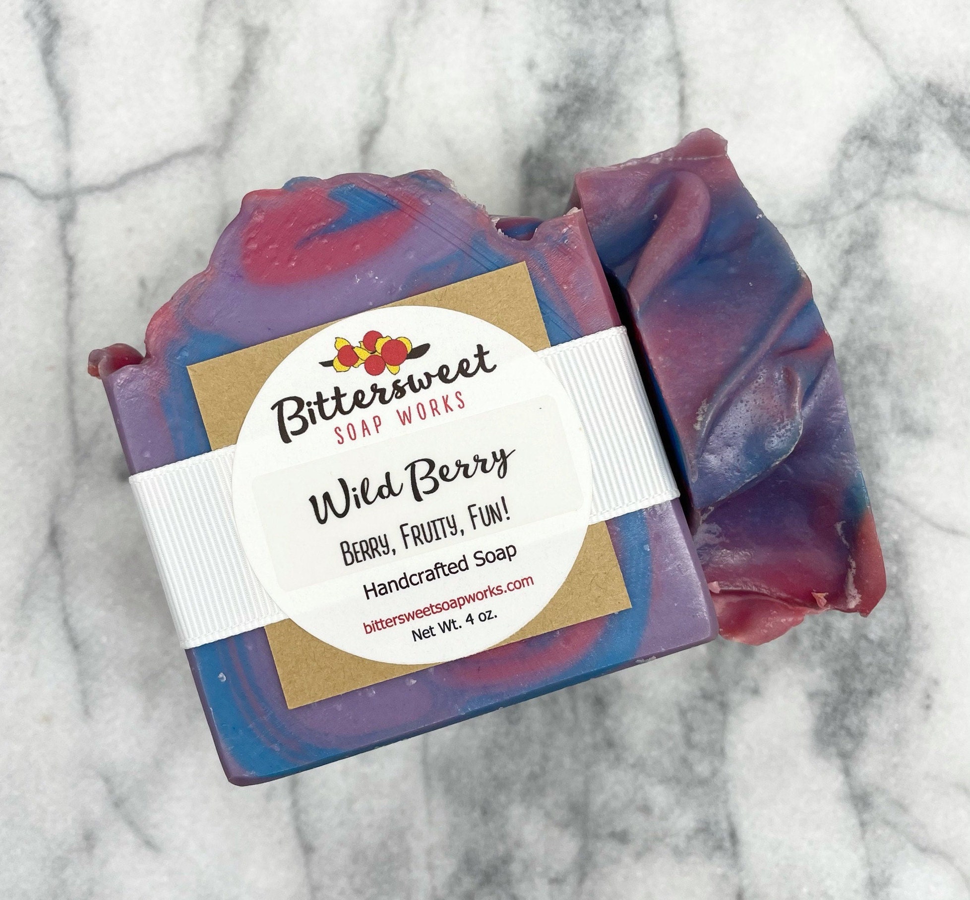 WILD BERRY Soap Handmade Natural Vegan Berry Soap Etsy
