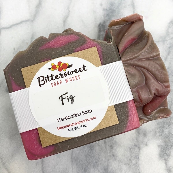 FIG Soap Handmade Natural Vegan Fig Soap