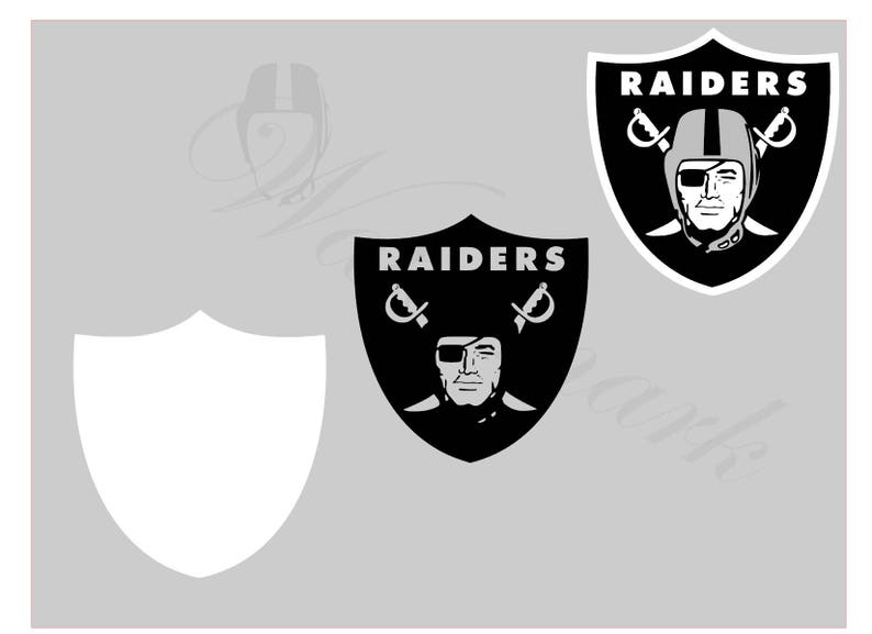 Download Papercraft Templates Oakland Svg And Studio 3 Cut File Cutouts Files Logo Stencil Silhouette Logos Cricut Decal Svgs Stencils Decals Raiders Football