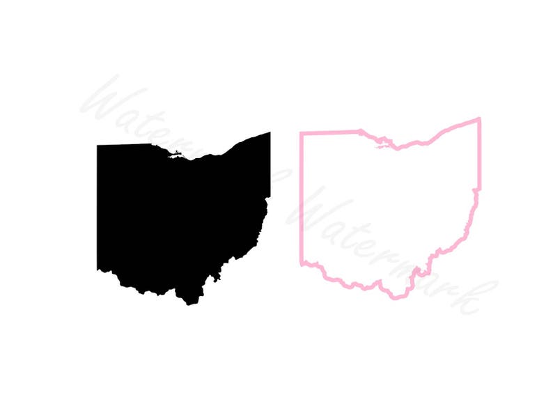 Download Card Making Stationery Materials Ohio State Svg Studio 3 Cut File Stencil And Decal Files Logo For Silhouette Cricut Svgs Cutouts Decals Outline Cutout Map Cutting