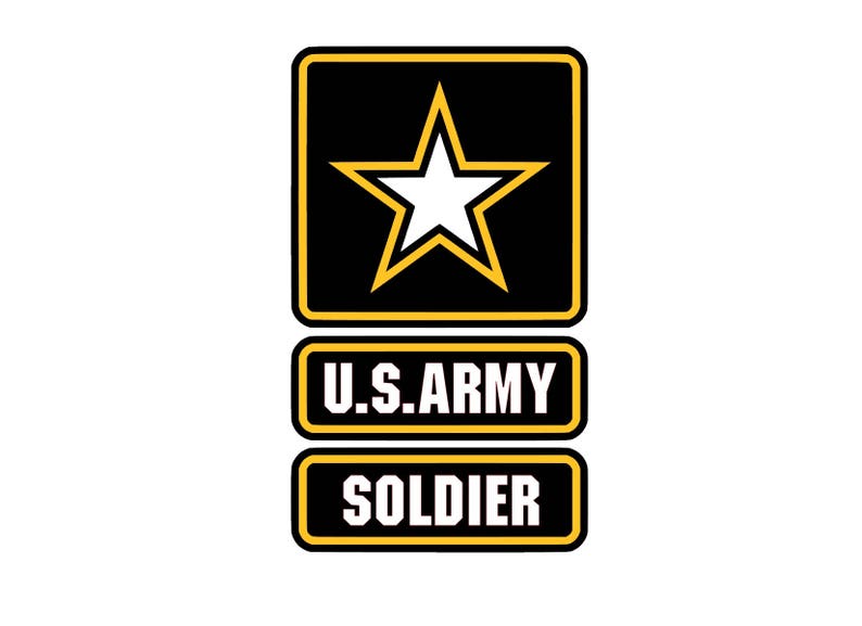 US Soldier SVG and Studio 3 Cut File Decal Cut Files Logo Military Silhouette Cricut Decals Cuts Logos United States of America Army