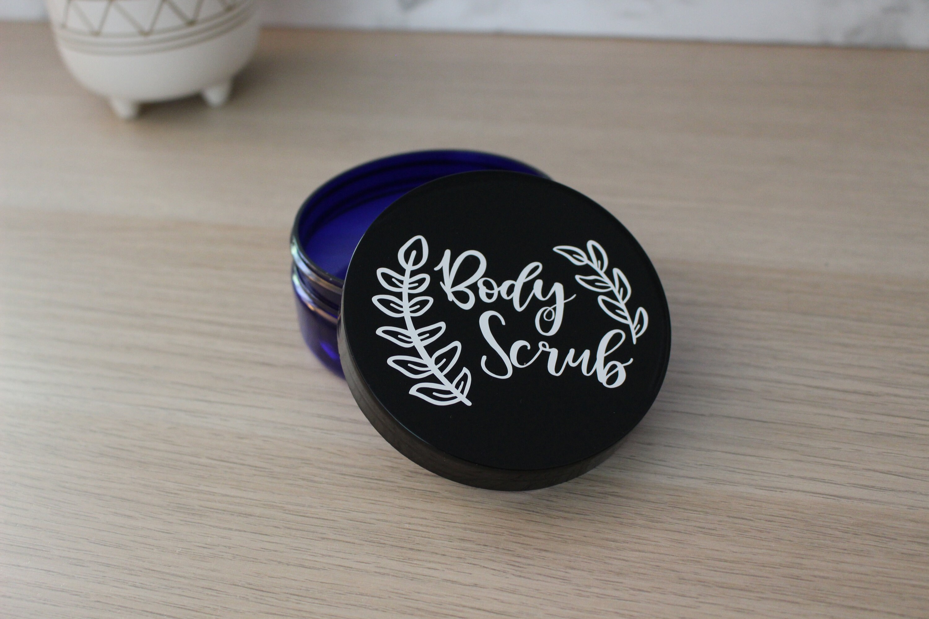 Body Scrub Container Body Scrub Jars Essential Oil Etsy