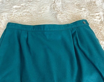 Falda vintage de lana Pendleton // falda lápiz vintage // falda de los años 60 falda de los años 50 // falda de secretaria bibliotecaria 100% lana virgen // talla 10 talla 12