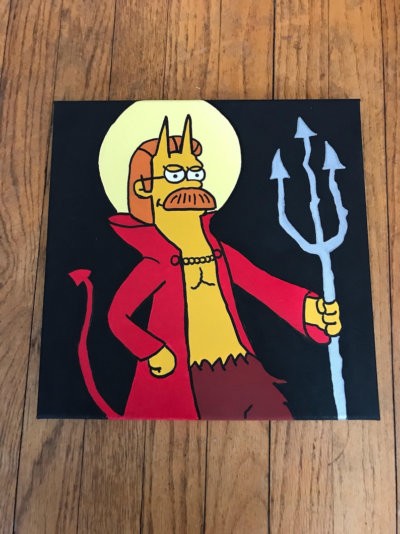 Devil Flanders | Etsy