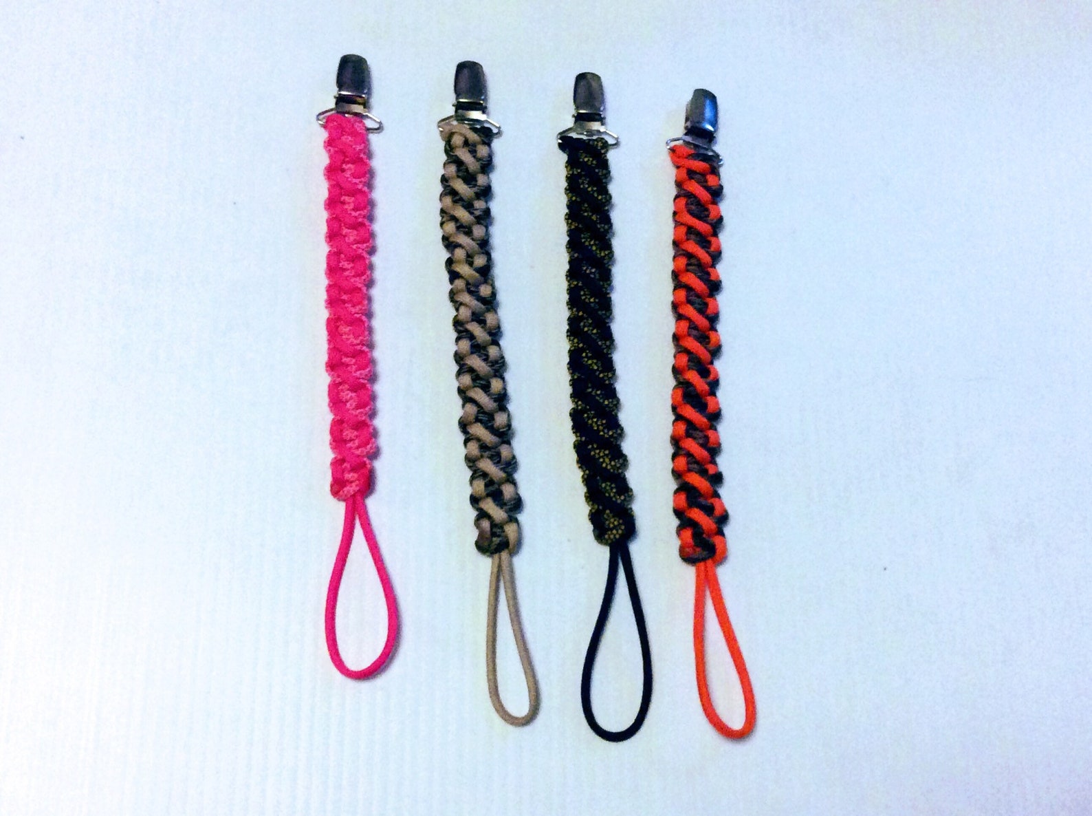 ParaCord Paralix Weave Pacifier Holder Pacifier Cord Etsy Italia