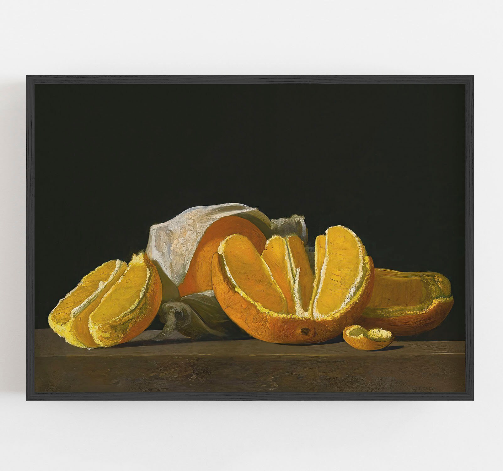 Oranges Wall Art Fruit Wall Art Vintage Wall Art Etsy