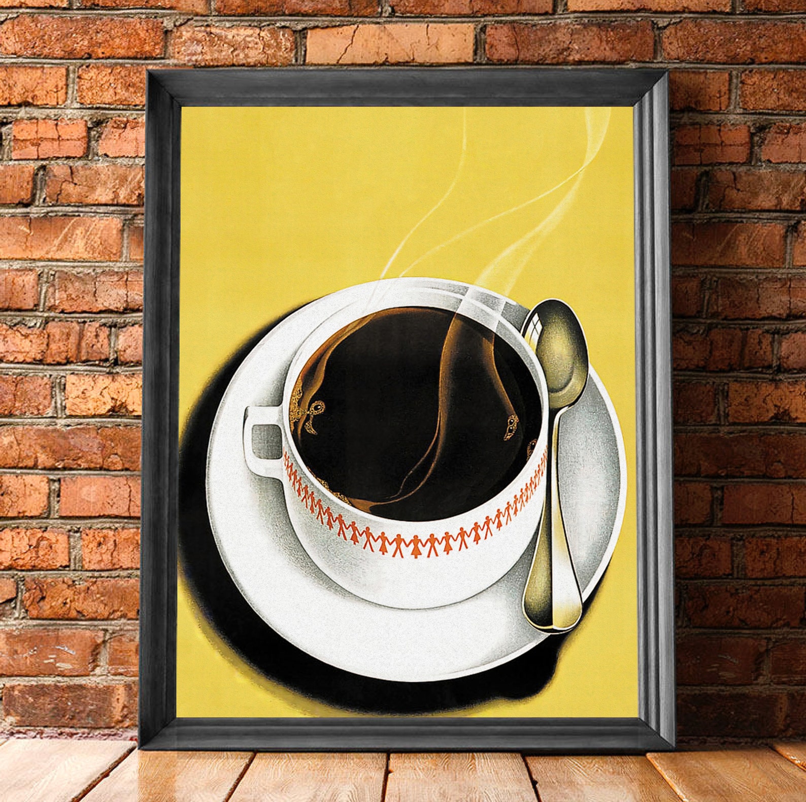 Coffee Wall Art Vintage Wall Art Art Kitchen Wall Art Cafe Etsy
