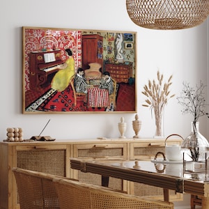 DTAUPREQ Malen Nach Zahlen Henri Matisse – Pianist & Checker-Spieler – 40x50 Cm DTAUPREQ Malen Nach Zahlen Henri Matisse – Pianist & Checker-Spieler – 40x50 Cm