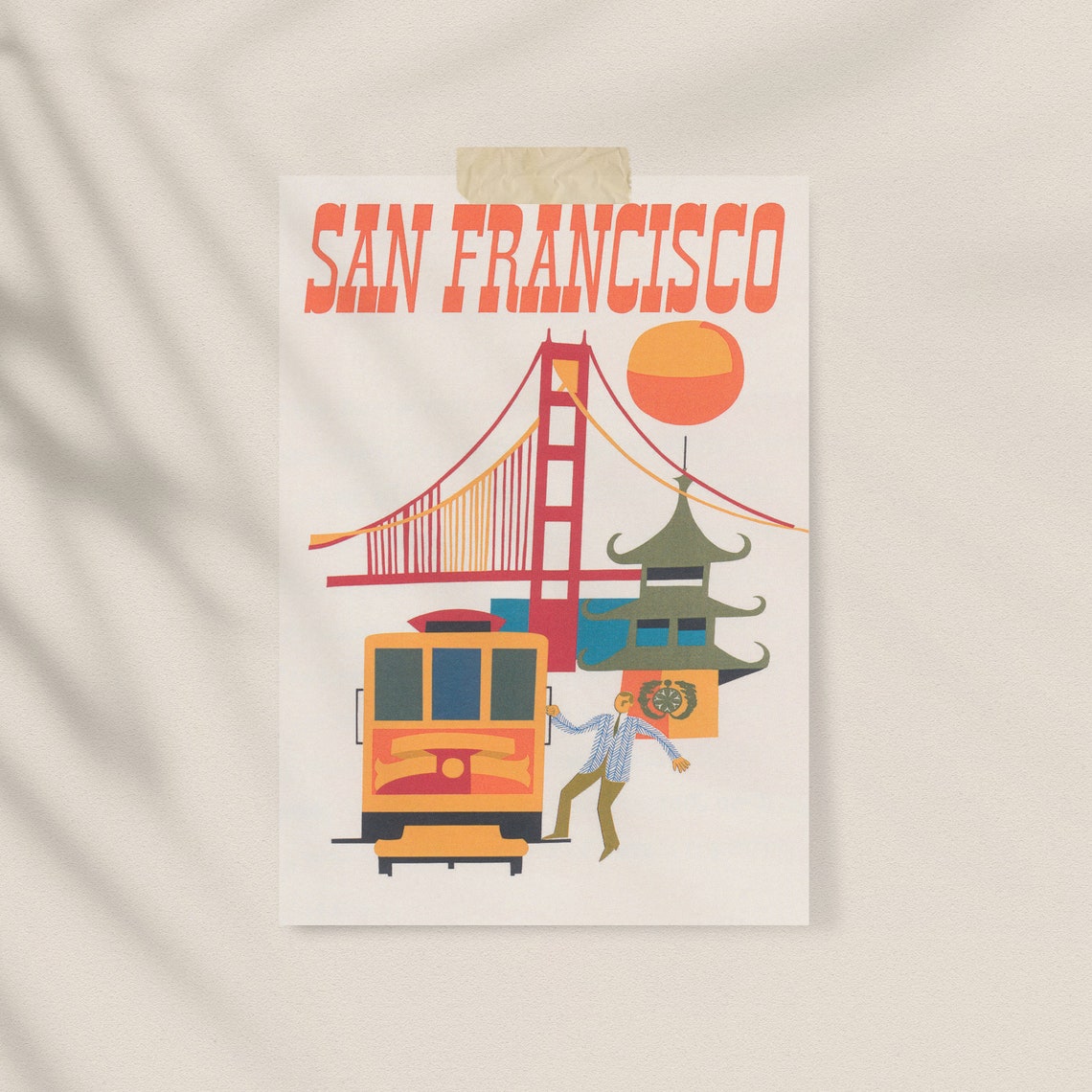 California Wall Art Vintage Poster Art California Travel Etsy