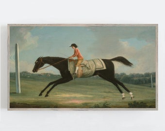 Vintage Horse Racing Art for Samsung Frame TV (Digital Download)