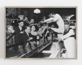 End of Prohibition Photo Print: Vintage Bar Wall Art (Digital Download)