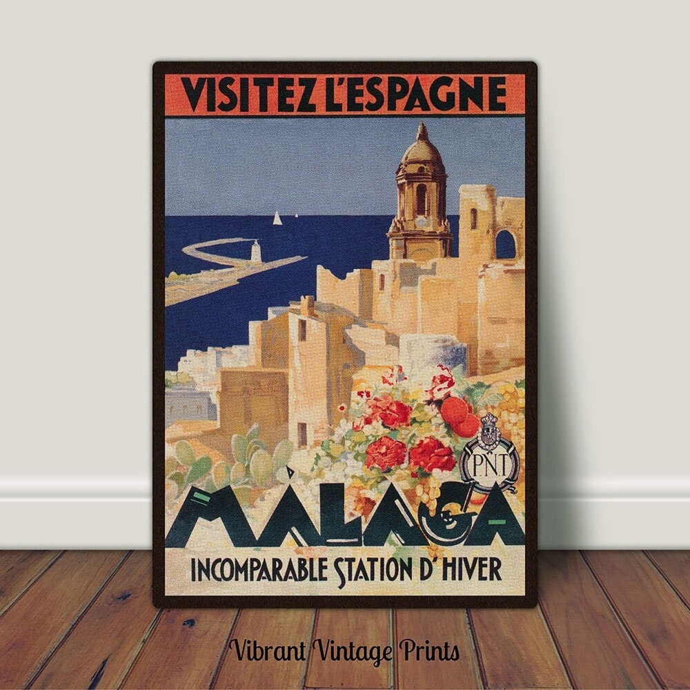 Tirage Ancien De Malaga (Espagne) Vers 1900 - Procédé Citrate, Format 8x11 Cm, Vintage