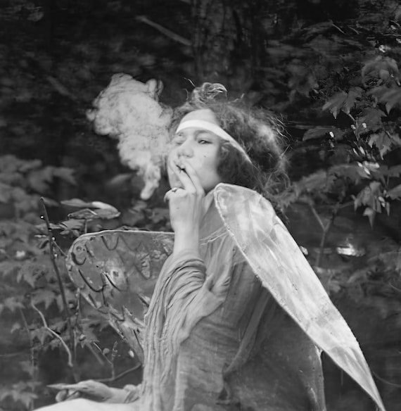 Angels Smoking, Black and White Art, Vintage Wall Art, Funny Wall Art, Smoking  Angels Print, Old Photo, DIGITAL DOWNLOAD, PRINTABLE Wall Art