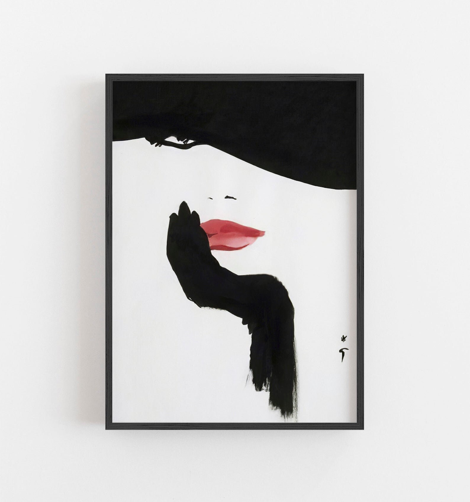 Fashion Wall Art Gallery Wall Set Vintage Poster Art Retro Etsy