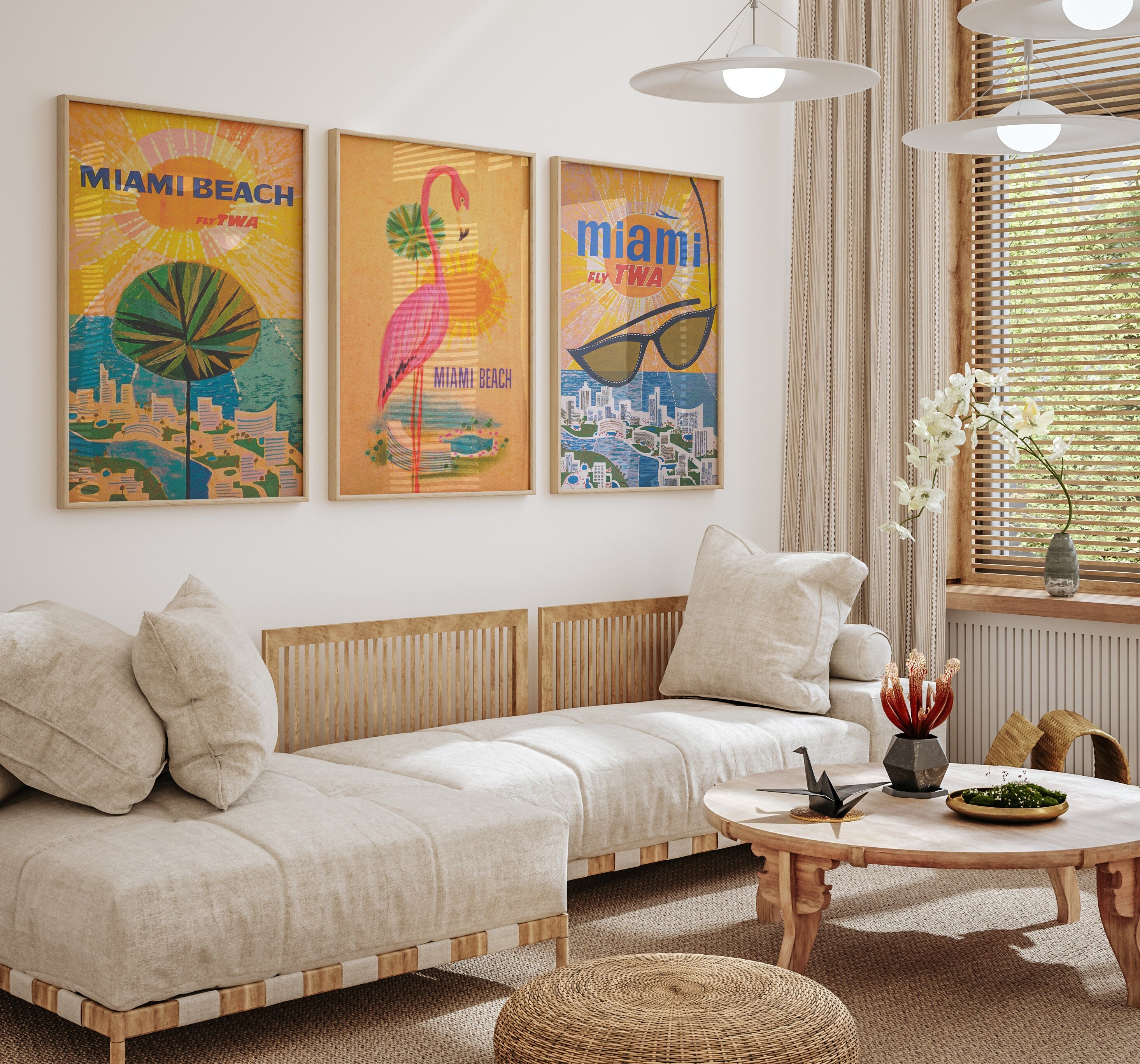 Poster Vintage « Travel To Mafate » Sur Toile - Décoration Murale 30 X 45 Cm, Style Rétro, Pour Chambre, Salon