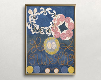 Hilma af Klint Print: Vintage Abstract Art (Digital Download)