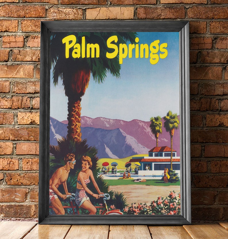 California Wall Art Beach Wall Art Vintage Wall Art Etsy