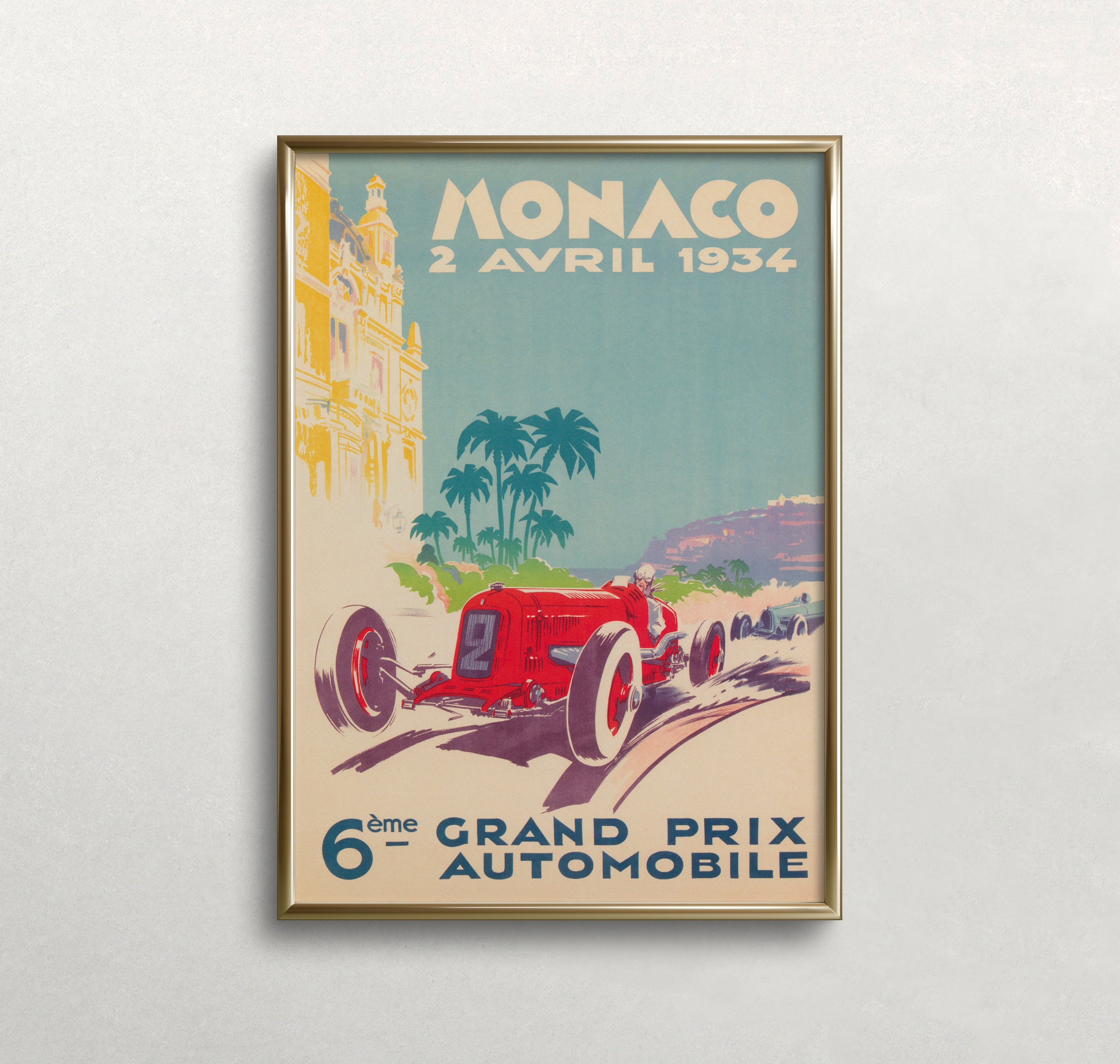 Formula Poster - Grand Prix Set of 4 Vintage Posters & Car Decor/Poster  Room Decor, Coffee Bar Accessories Wall Art/Cool Stuff Home Decor Car Wall