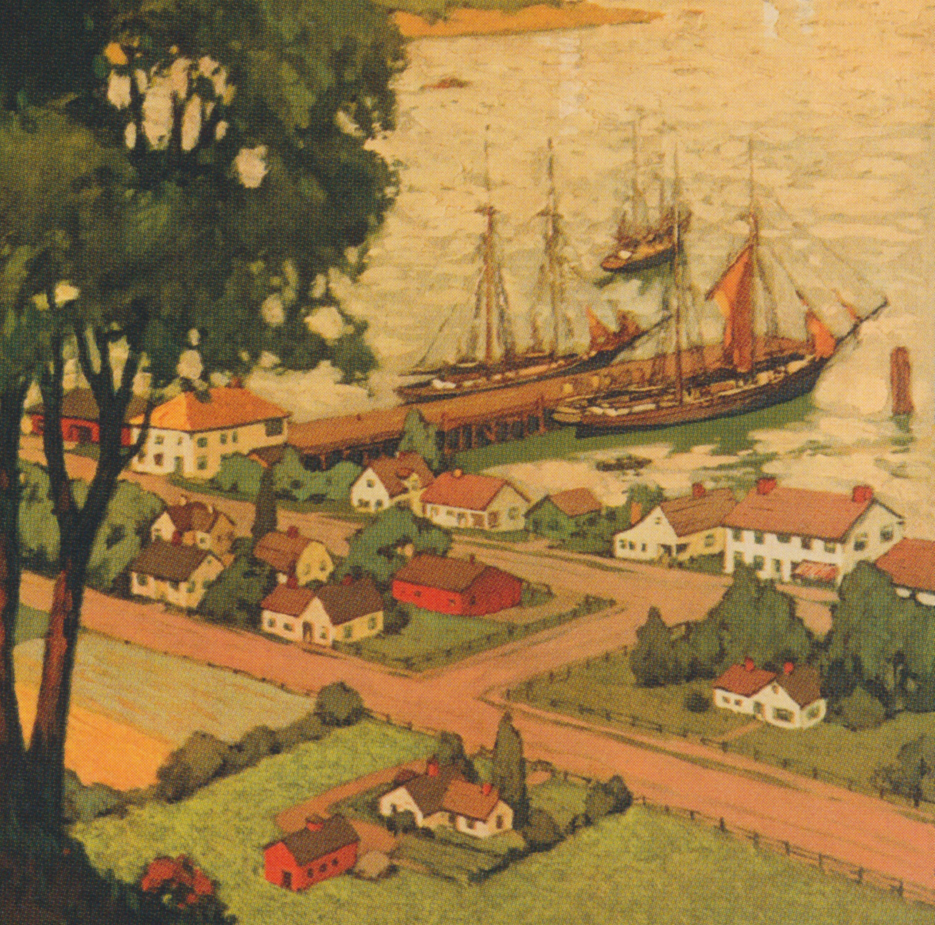 New England Wall Art Vintage Wall Art Nature Wall Decor Etsy UK