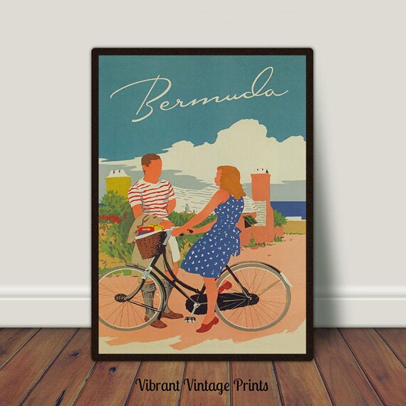 Vintage Cooper Cycles Bicycle Cycling Travel Advertisement Poster Art Print A4